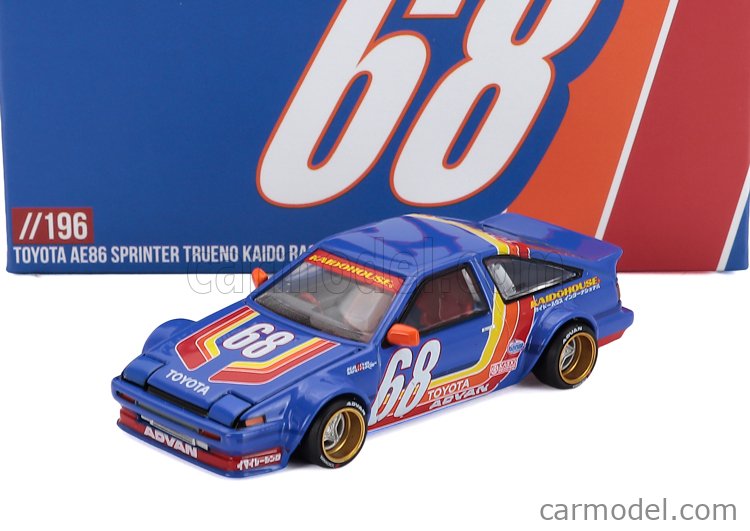 MINI-GT KHMG196 Scale 1/64 | TOYOTA SPRINTER TRUENO (AE86) N 68