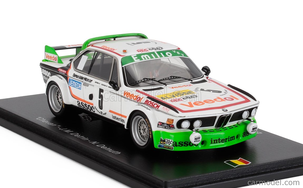 SPARK-MODEL 43SPA1976 Scale 1/43 | BMW 3.0 CSL TEAM ASOC. INTERIM