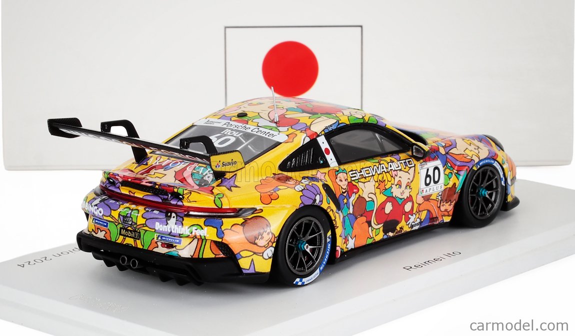 SPARK-MODEL SJ179 Scale 1/43 | PORSCHE 911 992 GT3 N 60 PORSCHE