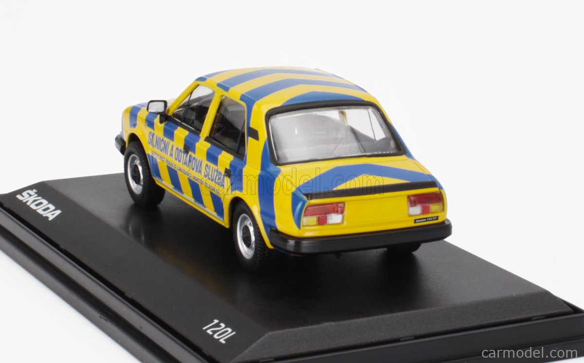 Abrex 143ABSX-712XL1 – Skoda 120L Požárníci Moteur 1984 – Miniature 1/43 Forces De L’Ordre – Neuf
