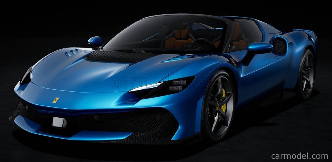 Ferrari 488 Spider | BLU CORSA TORTORA CARBON LIFT - Voitures