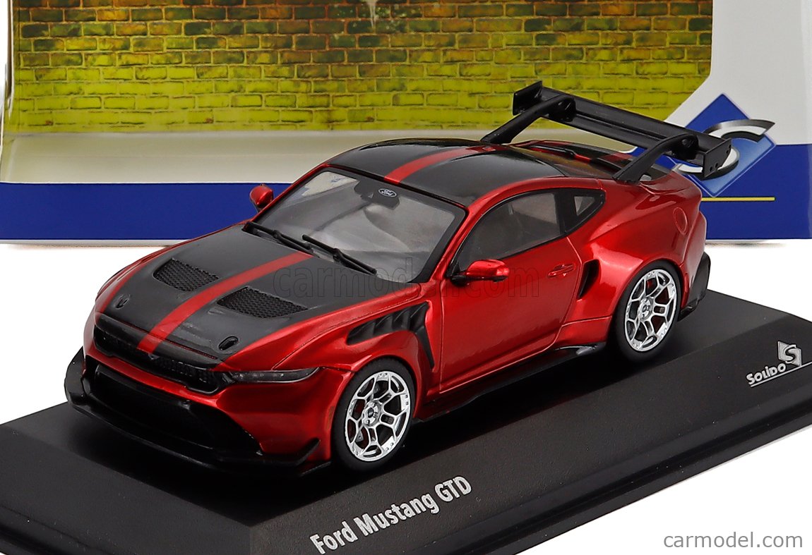 SOLIDO 4318302 Scale 1/43 | FORD USA MUSTANG GTD 5.2L V8 COUPE