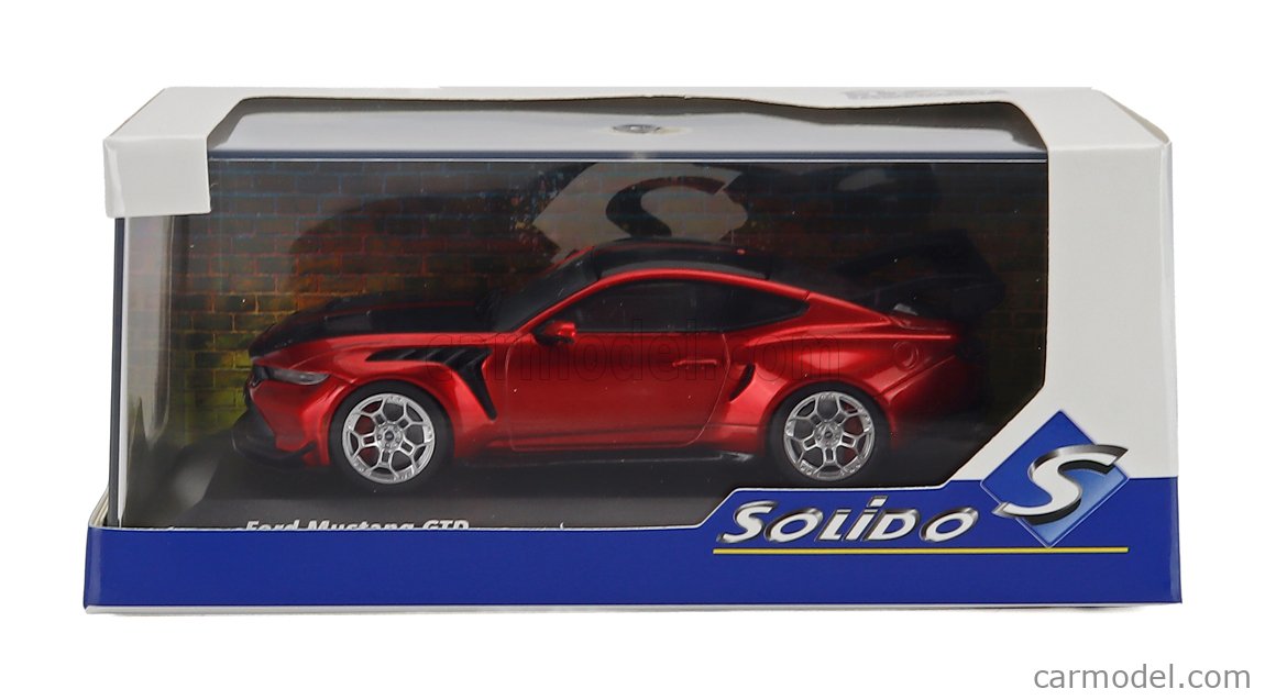 SOLIDO 4318302 Scale 1/43 | FORD USA MUSTANG GTD 5.2L V8 COUPE
