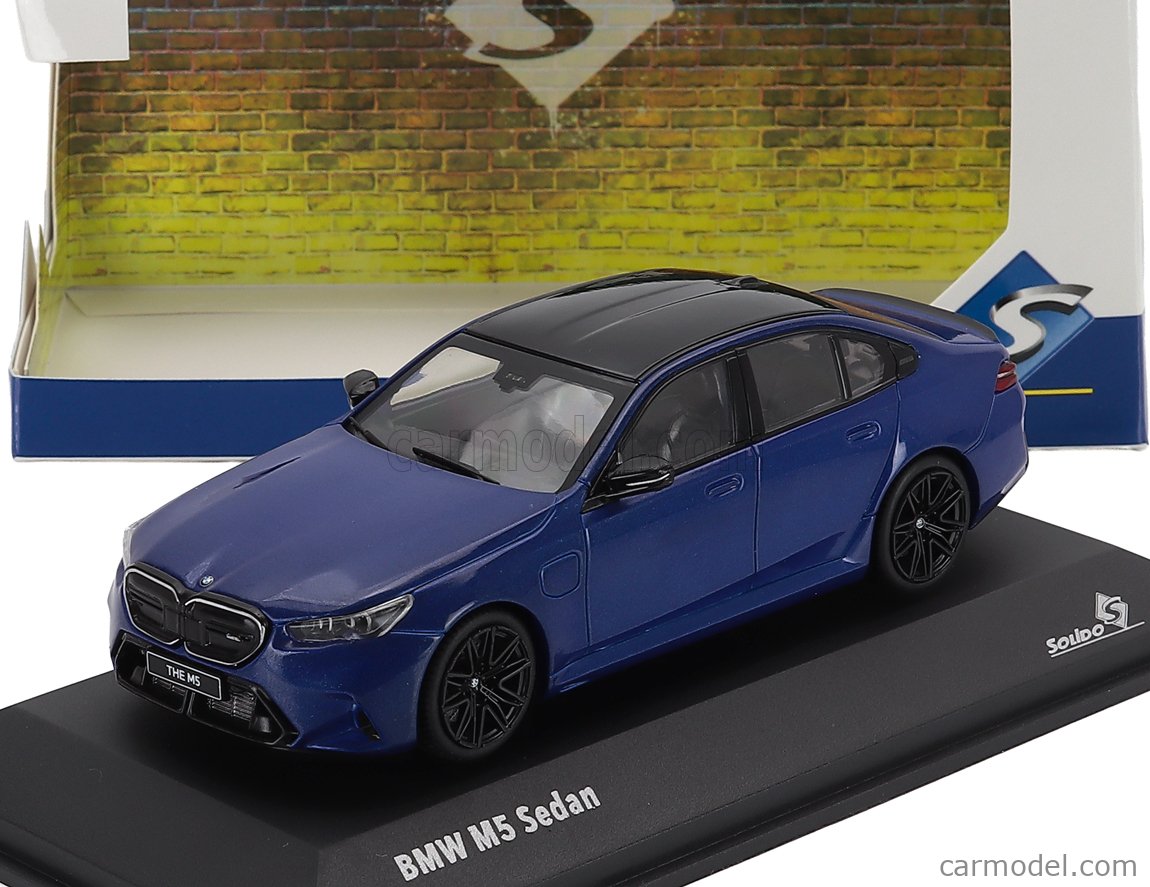 SOLIDO 4317551 Scale 1/43 | BMW 5-SERIES M5 (G90) 2024 BLUE MET