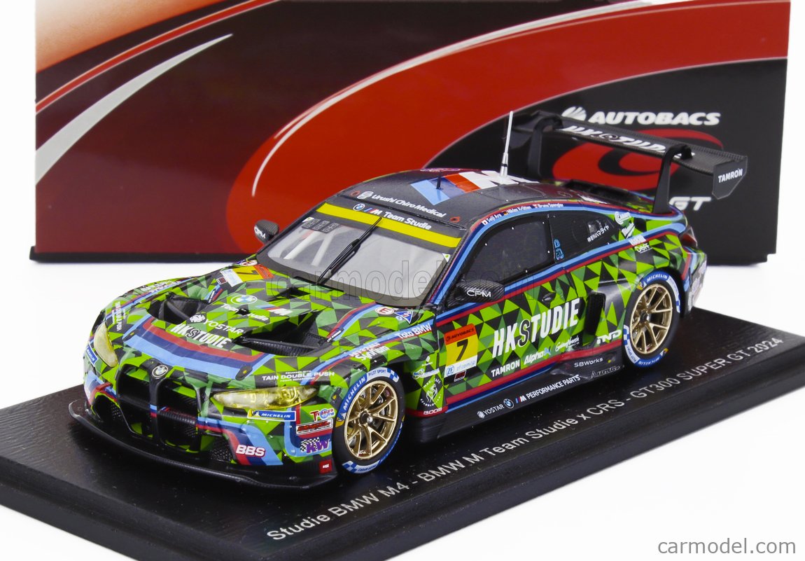 SPARK-MODEL SGT020 Scale 1/43 | BMW 6-SERIES M6 TEAM STUDIE PLUS N 7 GT300 SUPER GT 2021 S.ARA SPARK-MODEL SGT020 Scale 1/43 | BMW 6-SERIES M6 TEAM STUDIE PLUS N 7 GT300 SUPER GT 2021 S.ARA