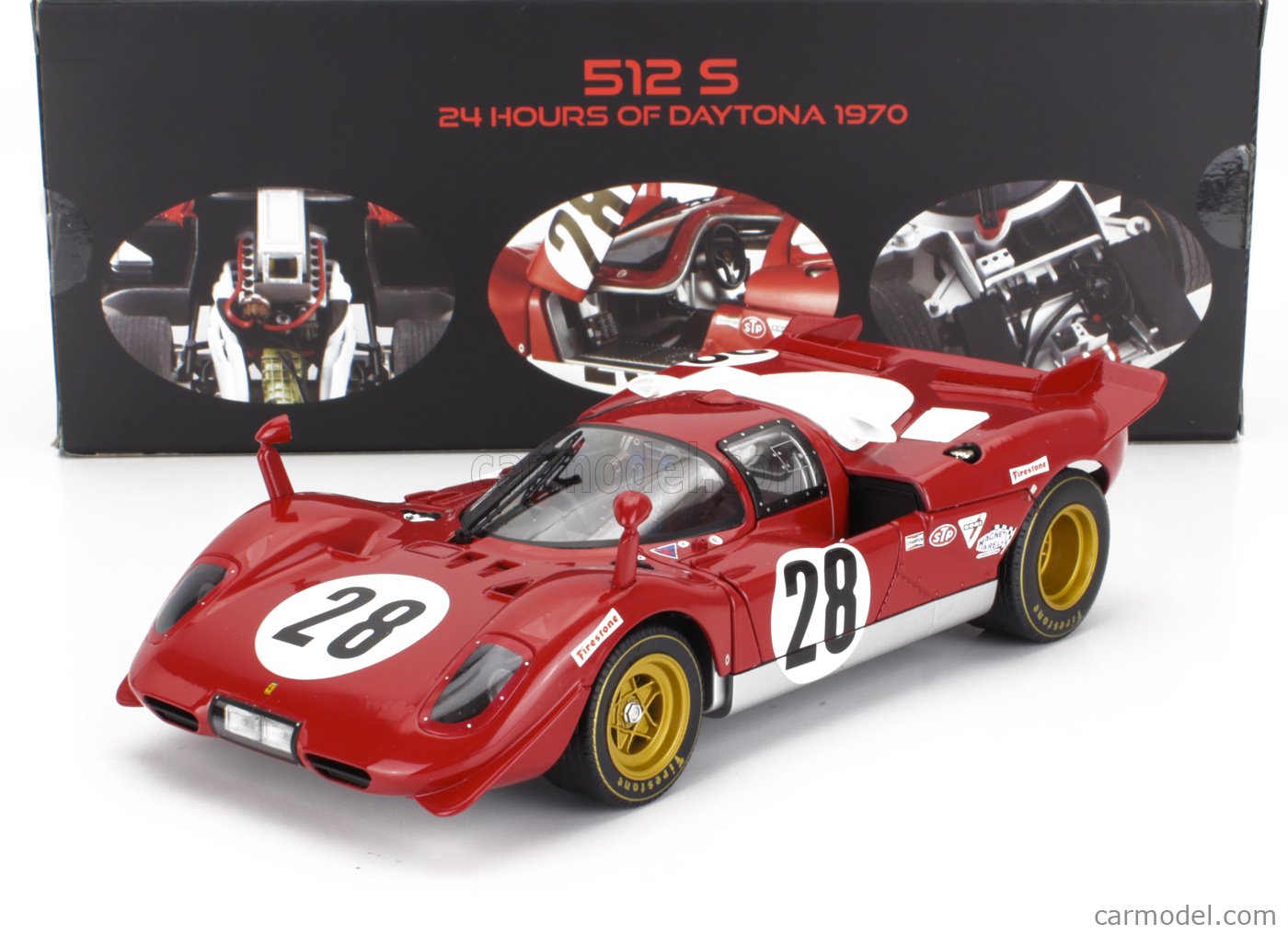 1/18 HOTWHELL フェラーリ 512S デイトナ　1970 #28 MATTEL HOT WHEELS N2047 Scale 1/18 | FERRARI 512S BERLINETTA