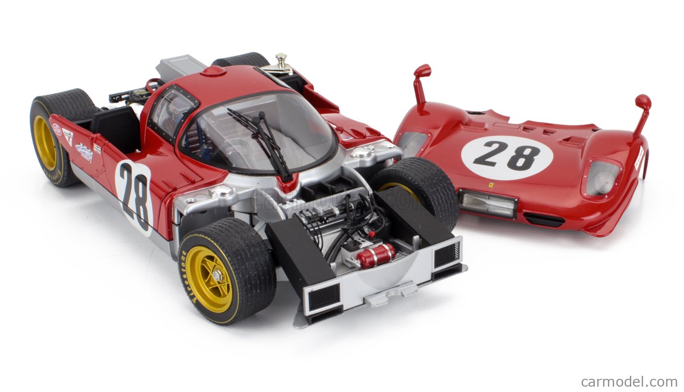1/18 HOTWHELL フェラーリ 512S デイトナ　1970 #28 Ferrari 512 S #28 24hr of Daytona 1970 Elite Edition 1/18 by