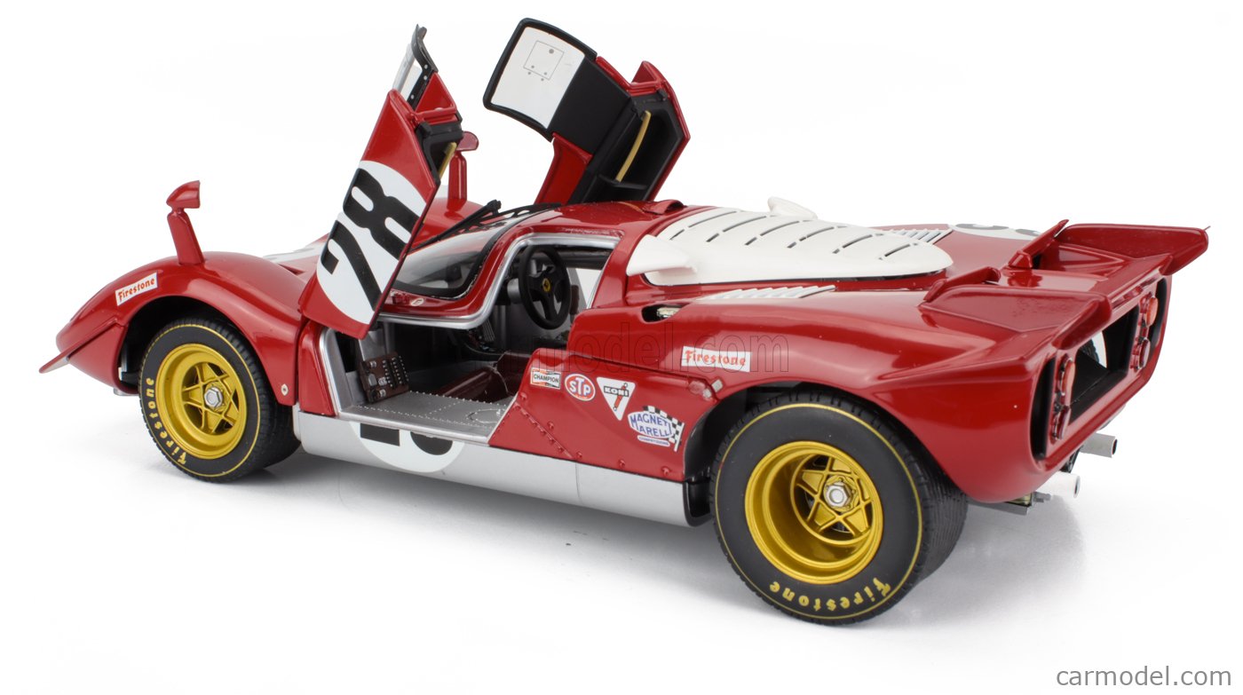 1/18 HOTWHELL フェラーリ 512S デイトナ　1970 #28 MATTEL HOT WHEELS N2047 Scale 1/18 | FERRARI 512S BERLINETTA