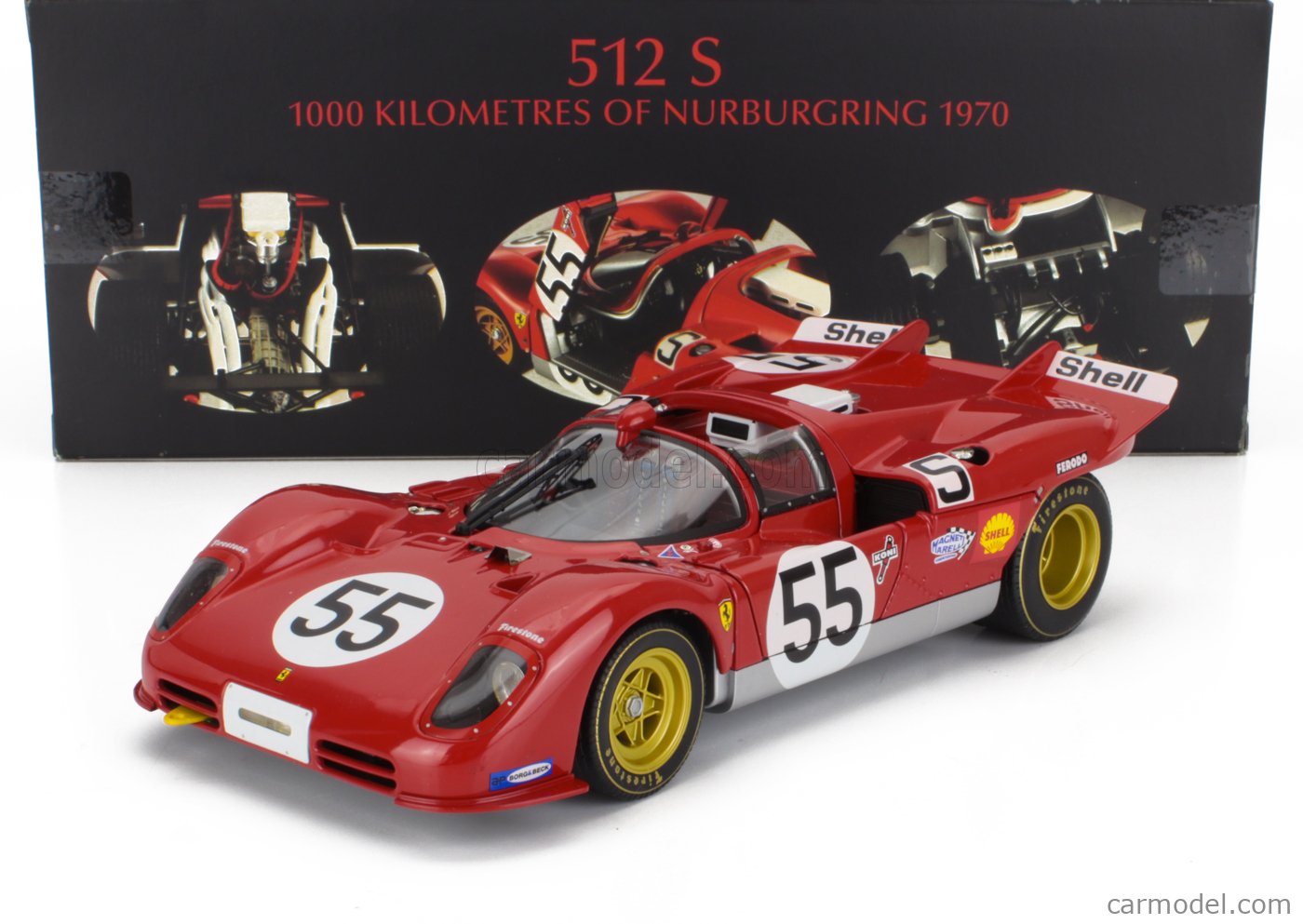Ferrari 512 S 1970 ニュルブルクリンク1000km 1/18 Ferrari 512 S 1970 ニュルブルクリンク1000km 1/18