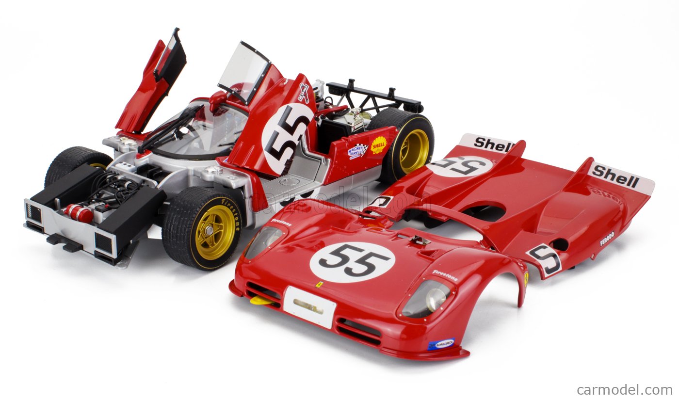 MATTEL HOT WHEELS T6259 Scale 1/18 | FERRARI 512S SPIDER