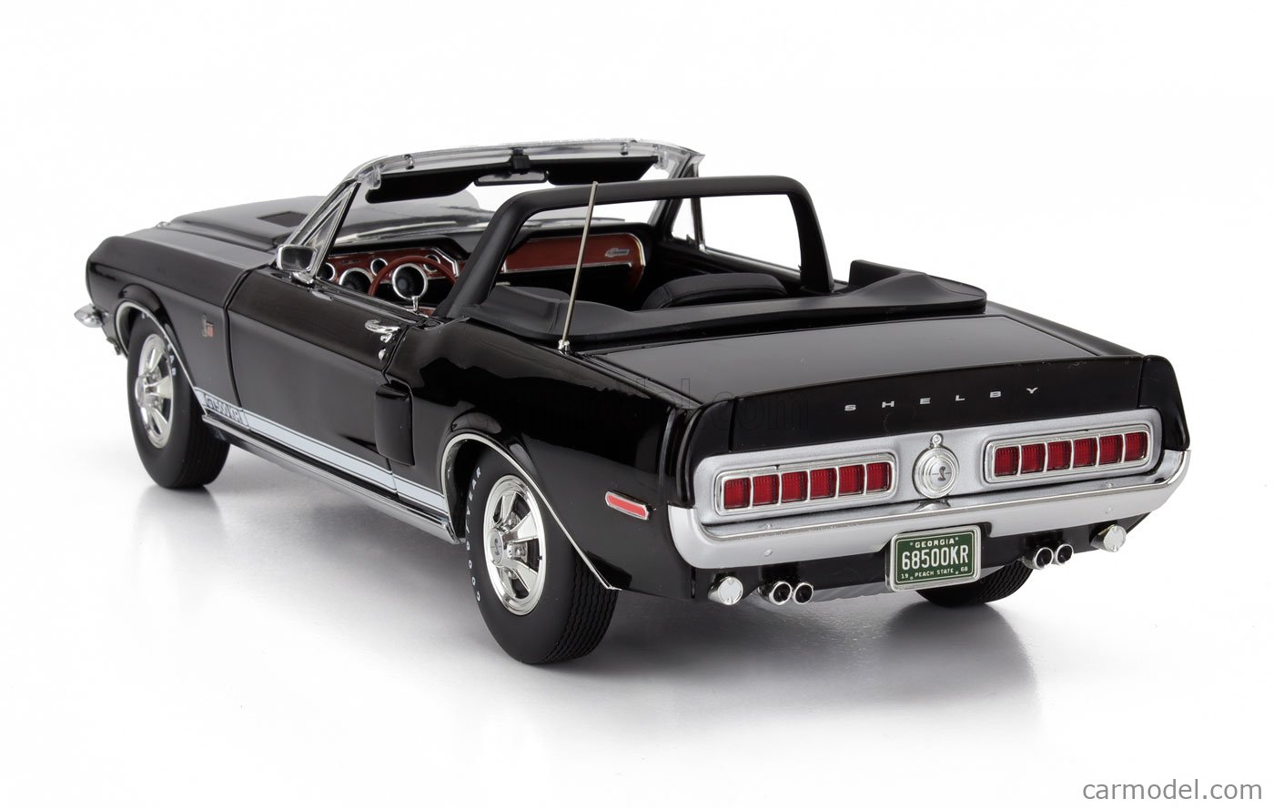Miniature Shelby GT 500 1/64 Auto World Ford Mustang Track Pack La Chaux/noire 2