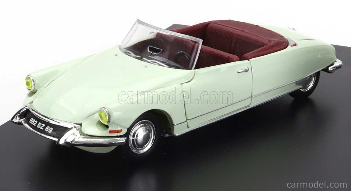 NOREV Ligne Noire 1/43 Citroën DS19 Coupé Dandy 1965 - Rouge Métallisé - 158051
