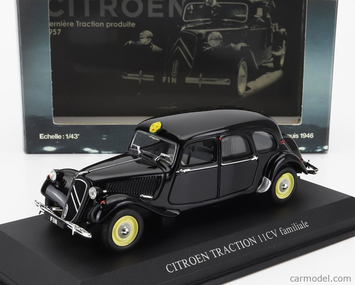 Verem 1/43 - Citroen Traction 11CV Gazogène Black