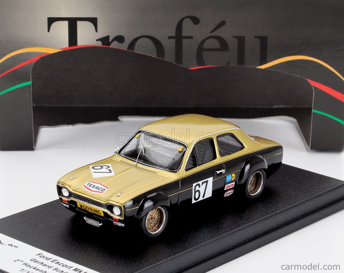 Miniature Trofeu Spark 1/43 – Ford Escort Mk1 Wooding, DRM Hockenheim 1972 – Prévente