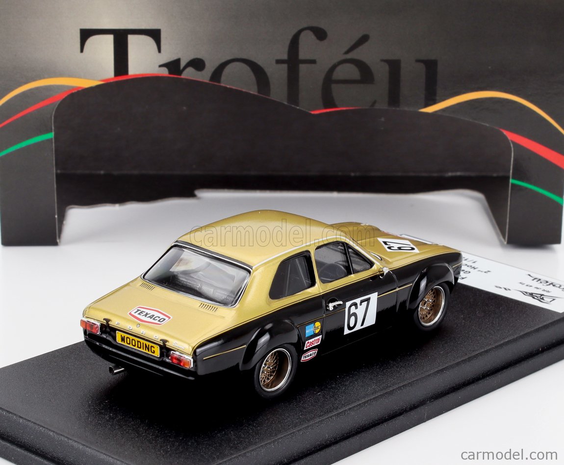 Trofeu RRDE45 Ford Escort Mk1 Wooding 2nd Div.1 DRM Hockenheim 1972 1/43