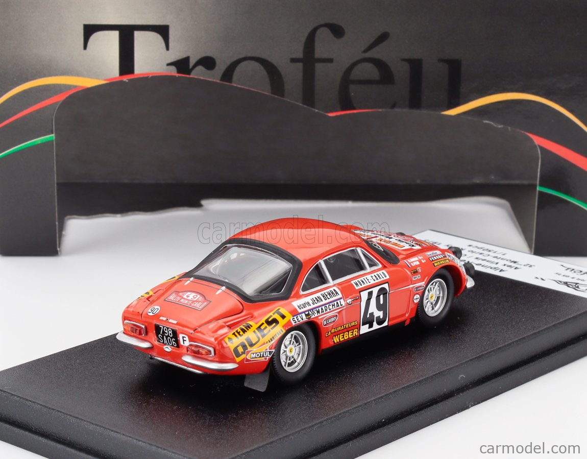 TROFEU TRFRRFR095 Scale 1/43 | RENAULT ALPINE A110 COUPE N