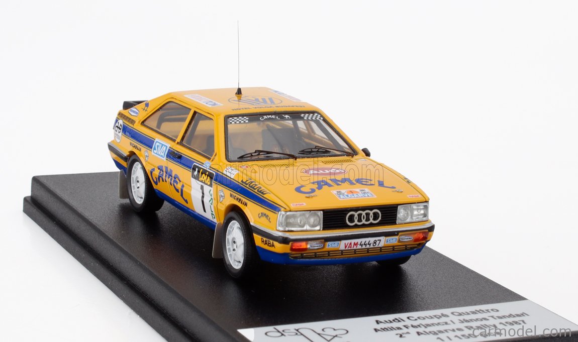 TROFEU TRFDSN298 Escala 1/43 | AUDI QUATTRO COUPE N 1 2nd RALLY