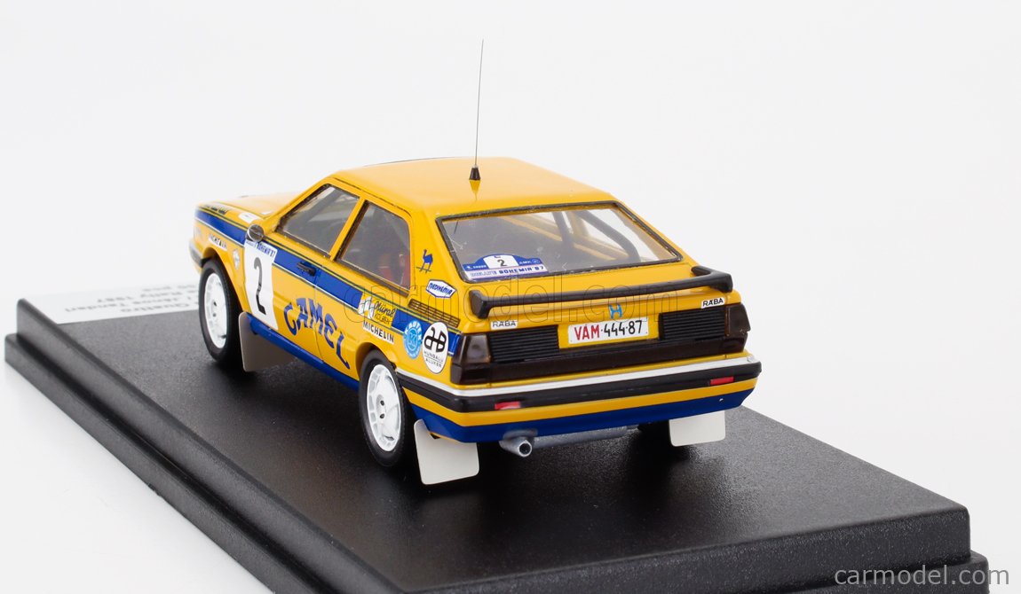 AUDI Coupe Quattro Rallye Portugal 1987 #18 Stohl HB Gr.A Trofeu Scala 1:43