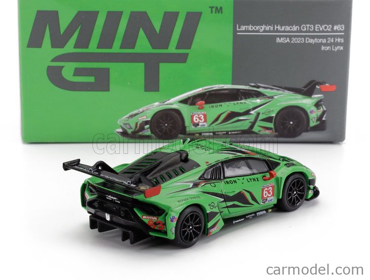 MINI-GT MGT00813-L Scale 1/64 | LAMBORGHINI HURACAN GT3 EVO2