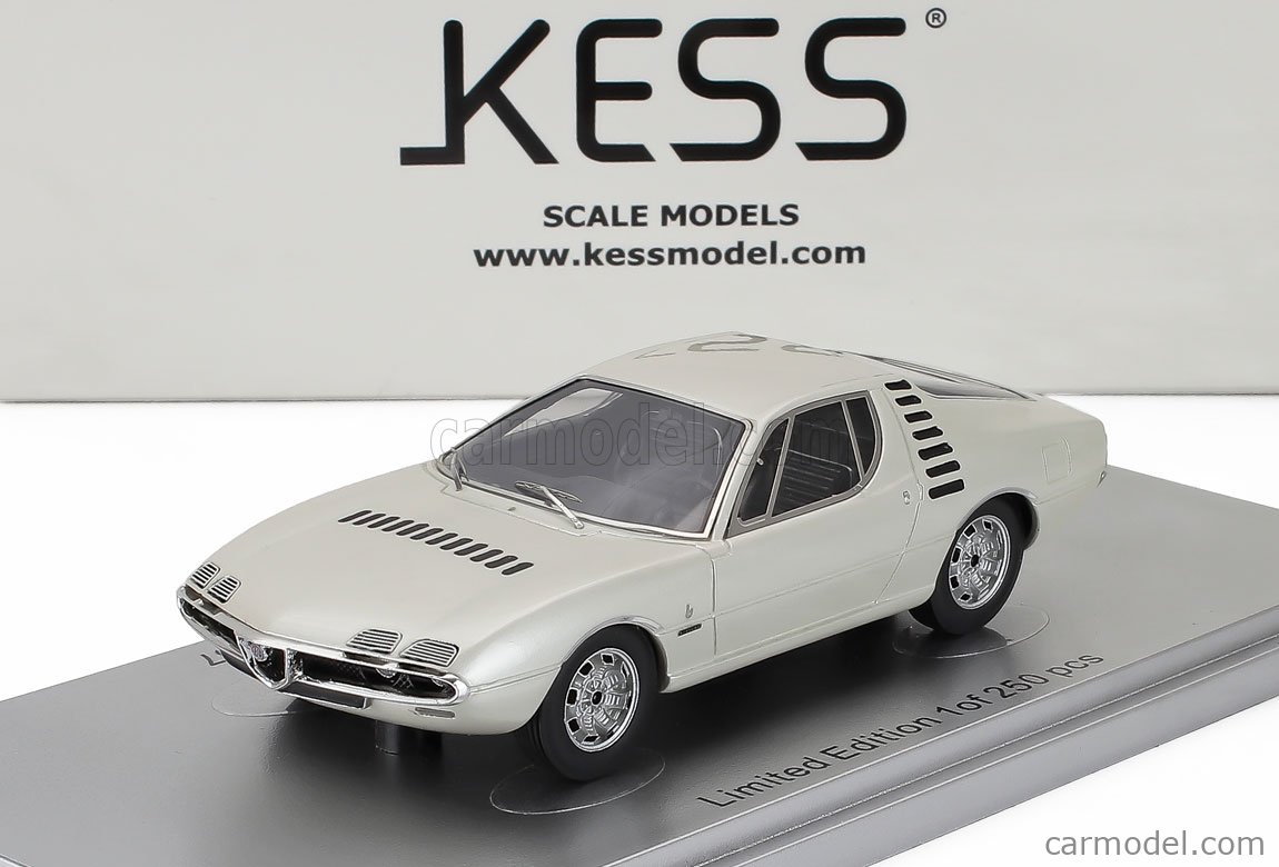 KESS-MODEL KE43000381 Scale 1/43 | ALFA ROMEO MONTREAL EXPO 1967 WHITE