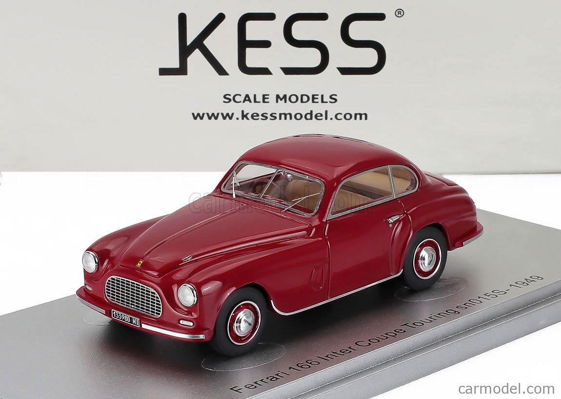 1:43 KESS MODEL Ferrari 166 S/N.037S Inter Farina Berlinetta 1949