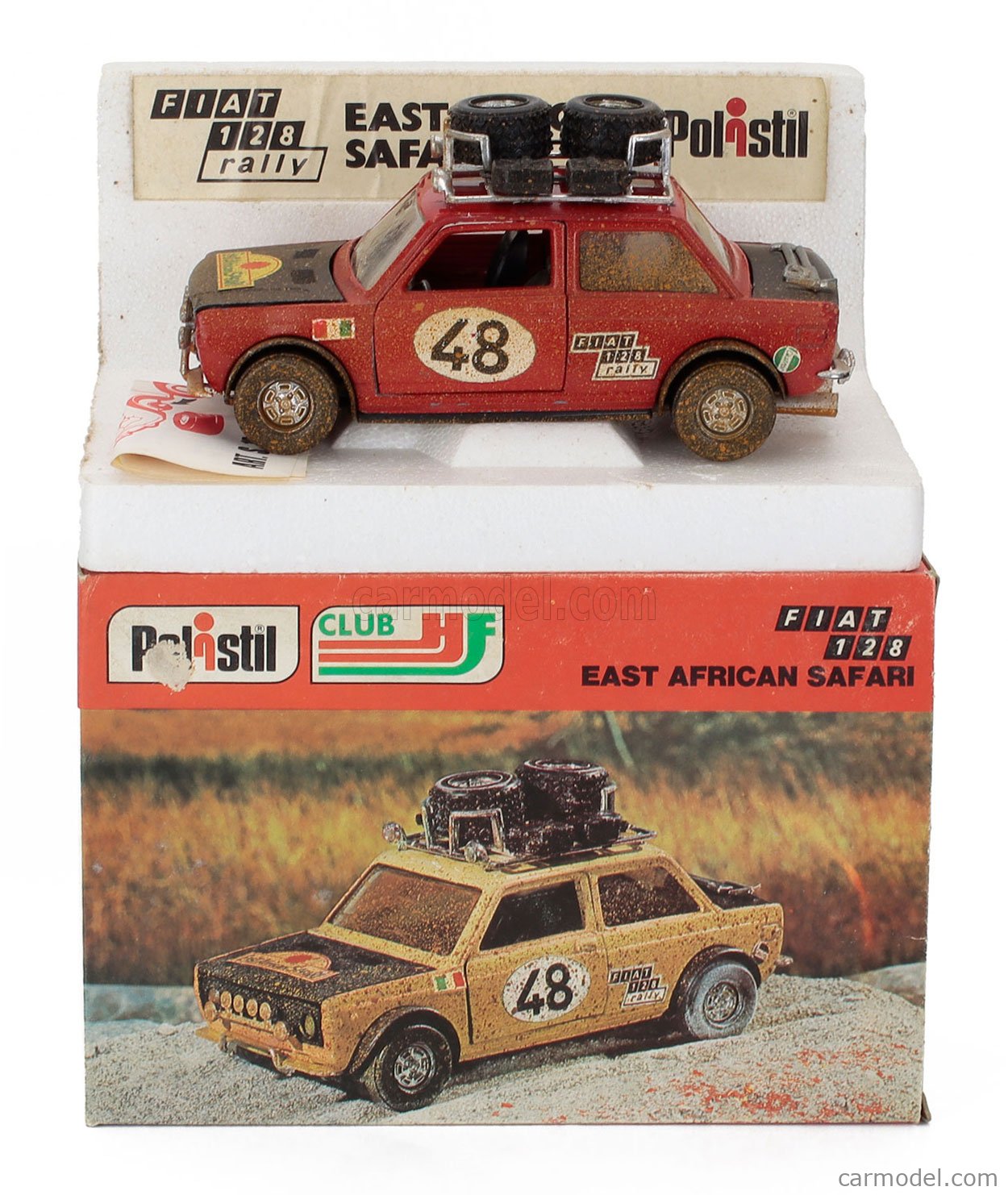 politoys fiat 128 rally east african safari - p - Comprar Coches a