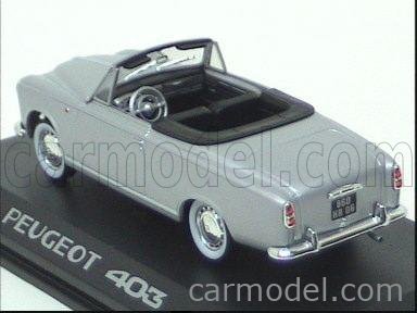 Miniature Norev Peugeot 403 – Voiture De Collection – Échelle 1/43