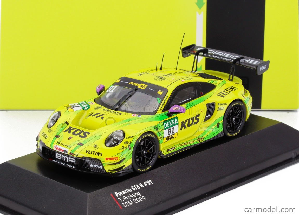 IXO-MODELS MG-I-911-DTM-24-4391 Scale 1/43 | PORSCHE 911 992 GT3 R