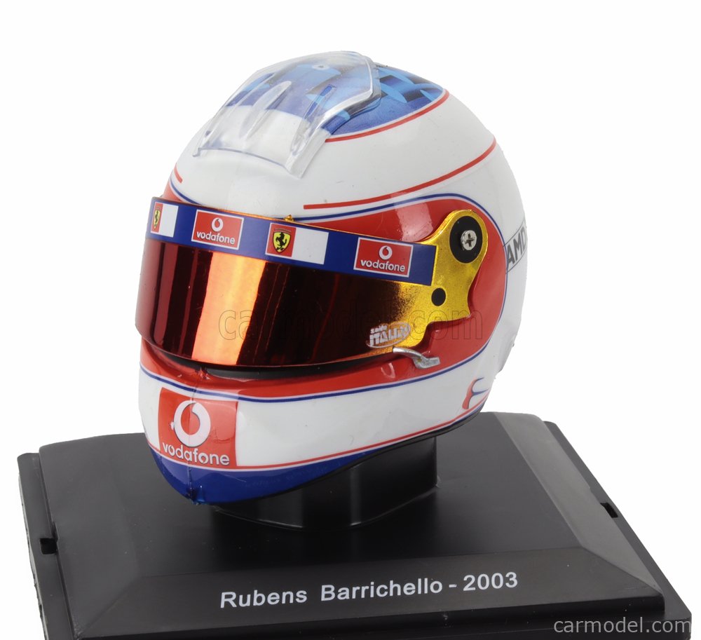 EDICOLA HELFE15 Scale 1/5 HELMET F1 CASCO HELMET RUBENS