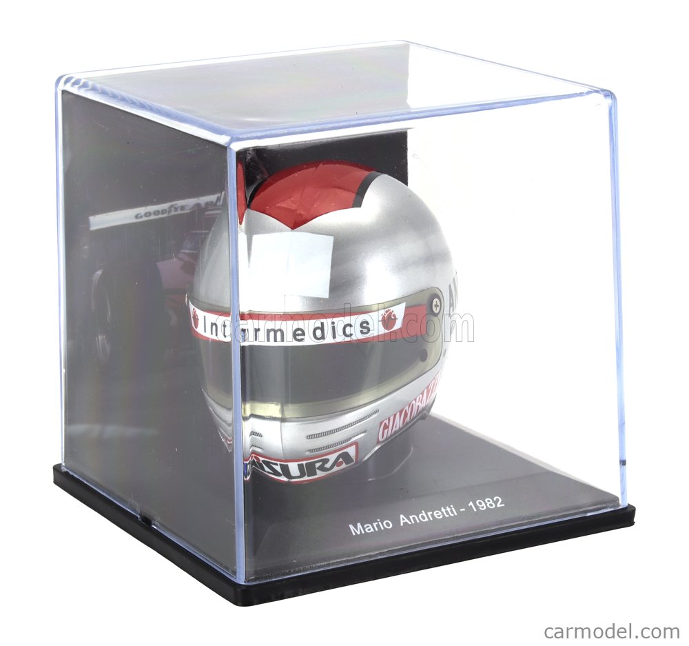 Casque F1 Didier Pironi Ferrari 1982 - Modèle Réduit 1:5 Edicola, Neuf