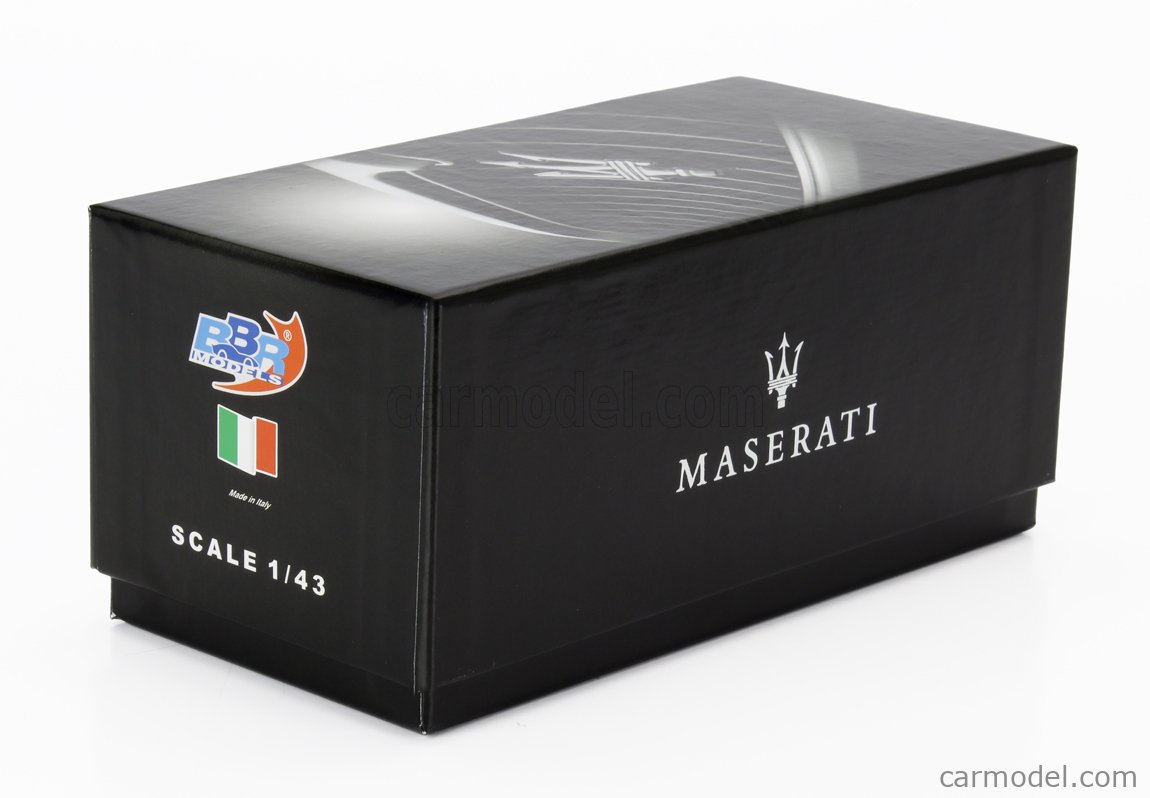 BBR BBRC288B Maserati Grecale Trofeo 2022 – Échelle 1/43, Blanc Astro, Prévente