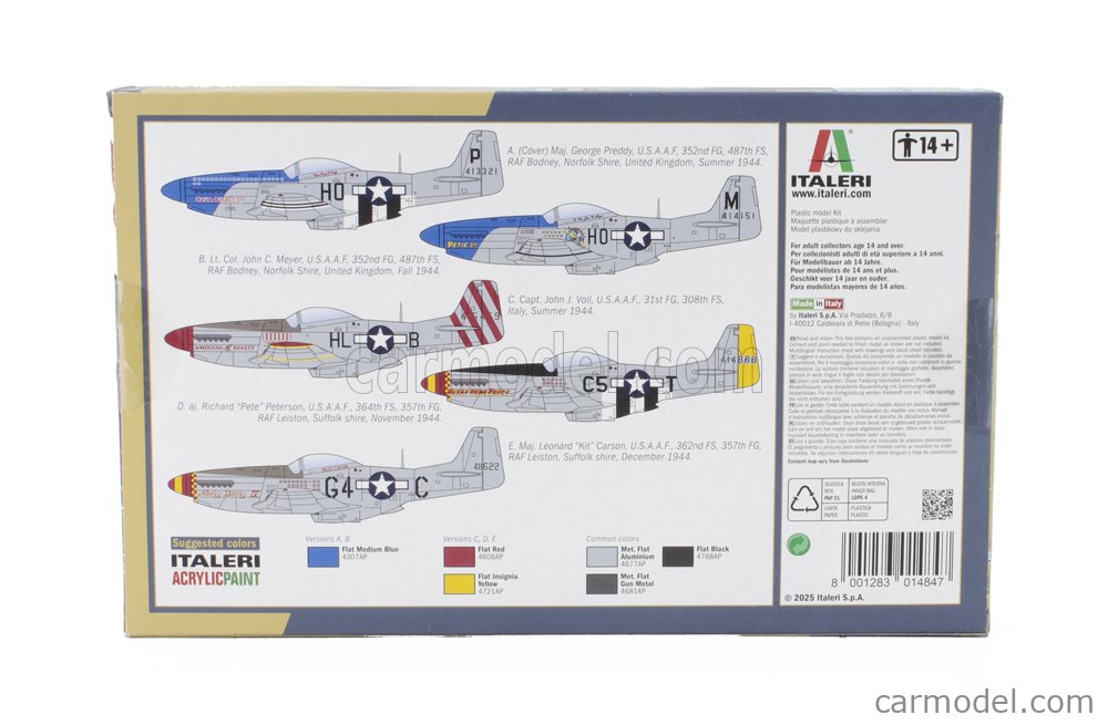 OPO 10 - Avion De Combat Miniature 1/72 North American P-51D