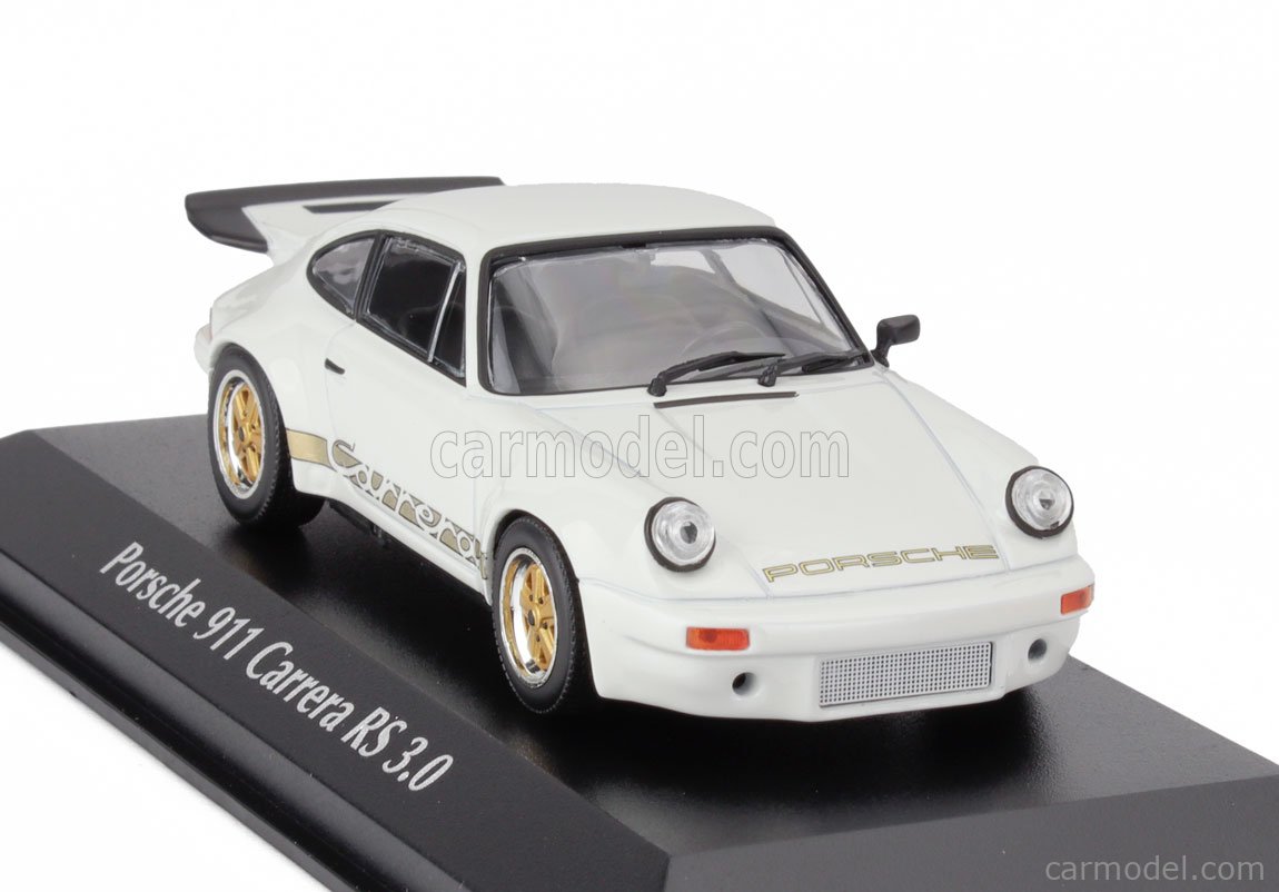 Miniature 1:43 Minichamps Porsche 911 Carrera RS 3.0 1974 - Blanche, Modèle Neuf Sous Boîte