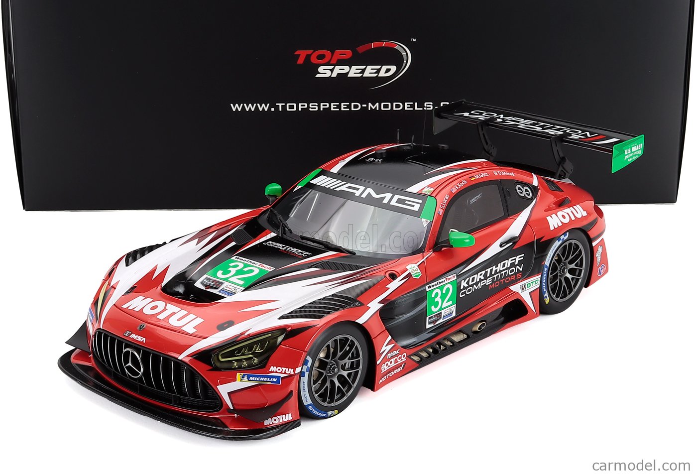 TRUESCALE TS0628 Scale 1/18 | MERCEDES BENZ AMG GT3 6.2L V8 TEAM