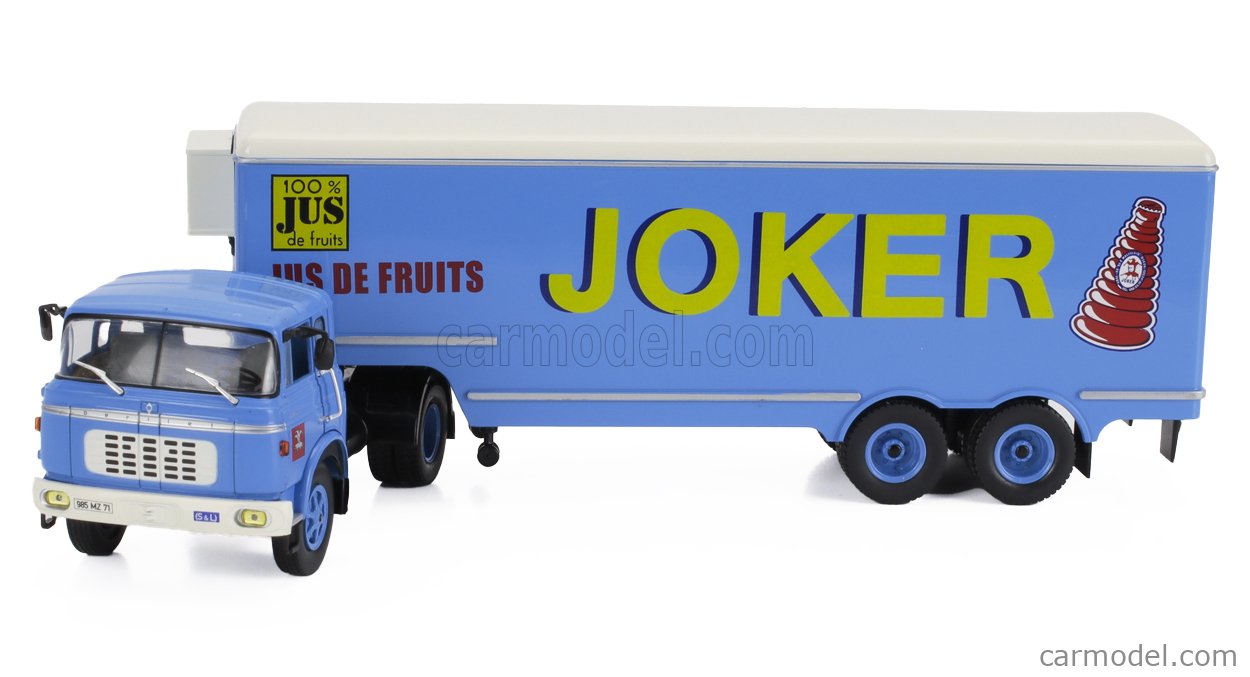 Camion Berliet TR 12 De 1964 – Semi-remorque JOKER – 31cm – IXO 1/43