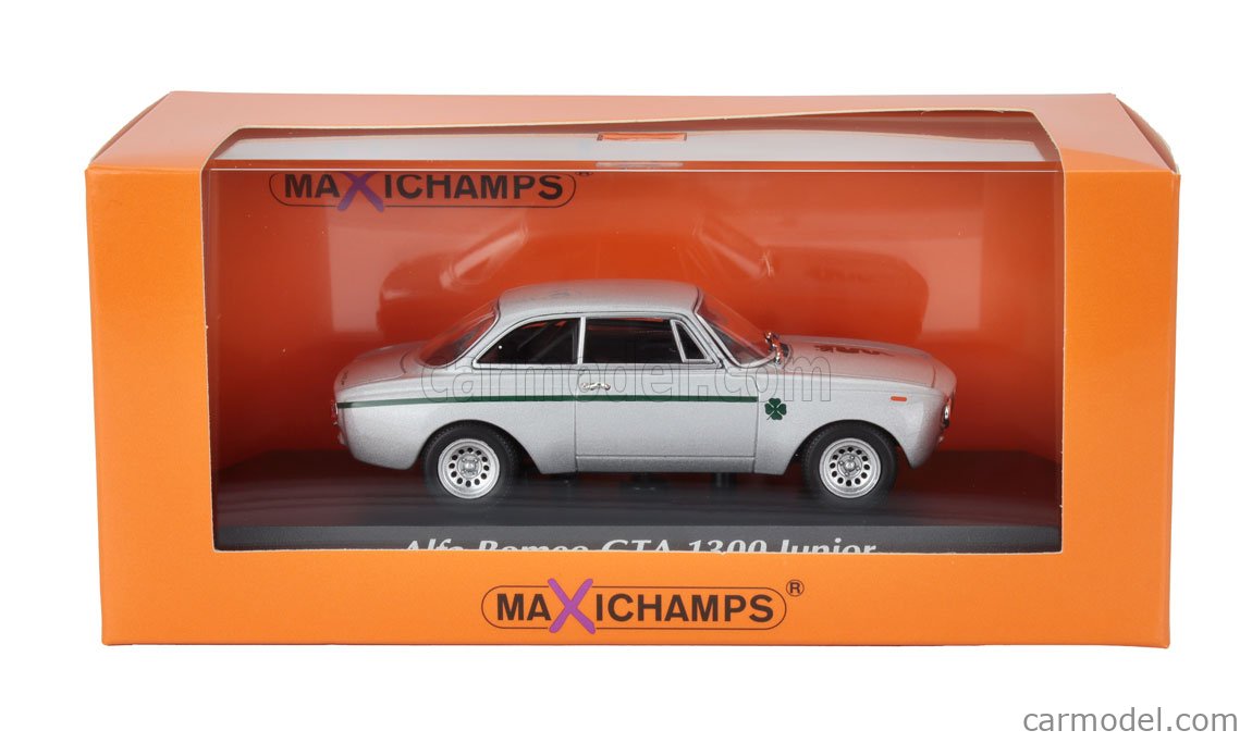 Minichamps 1/43 Alfa Romeo GTA 1300 Junior 1968 - Argent - Précommande