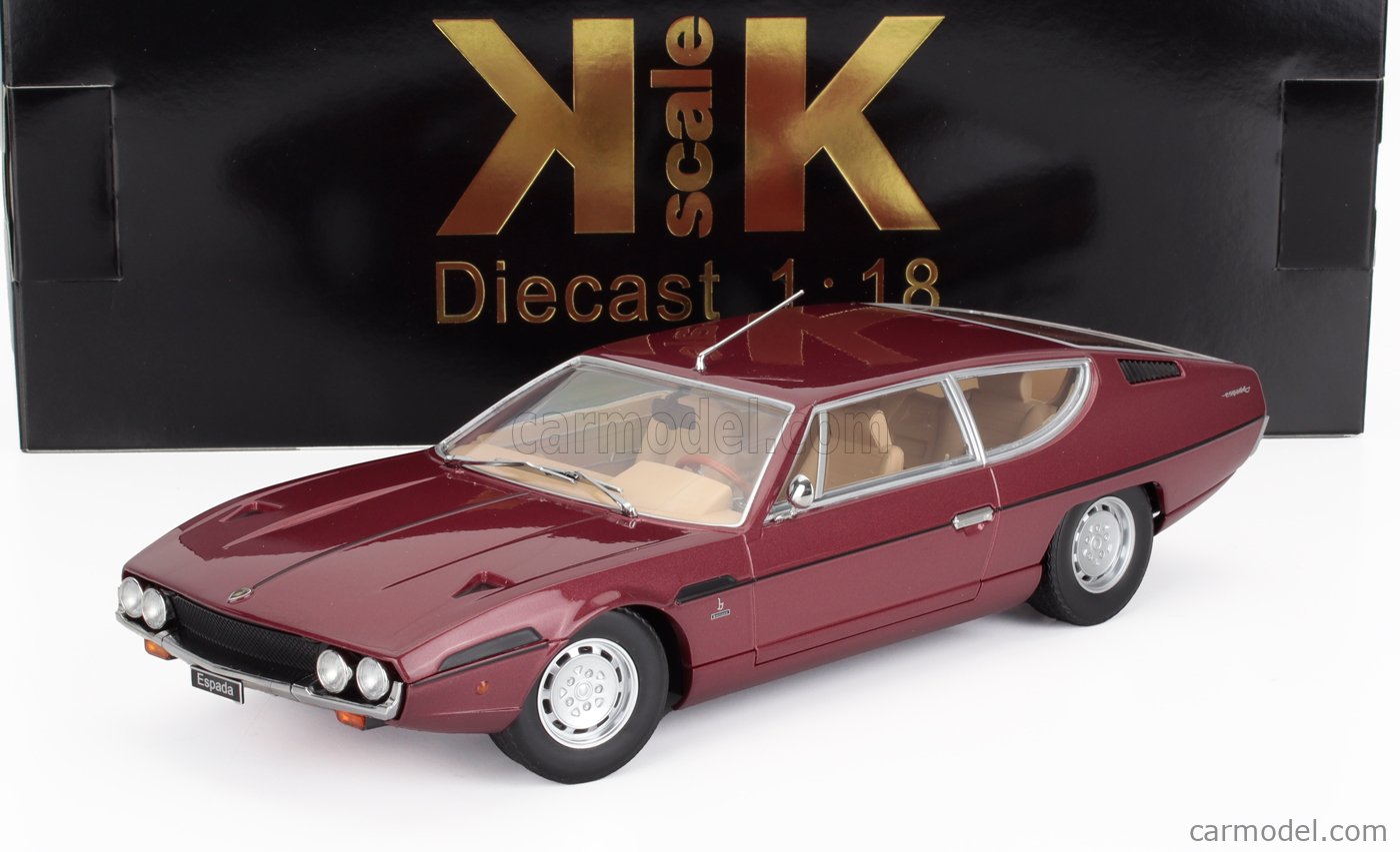 1:18 Lamborghini Espada S2 - 1970 - Rouge métallisé