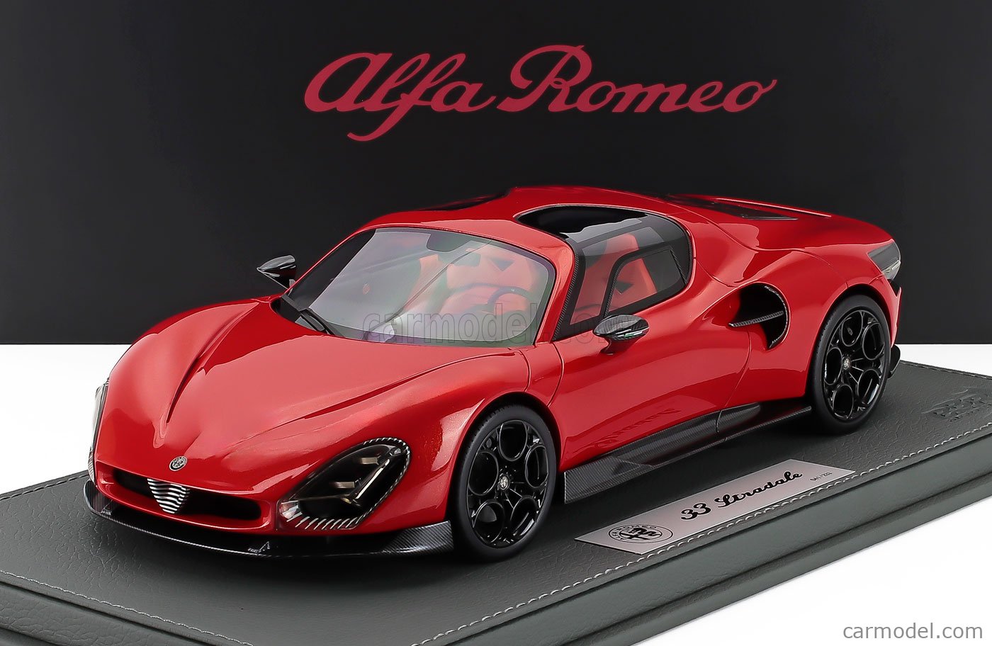 BBR-MODELS P18264C-VET Scale 1/18 | ALFA ROMEO 33 STRADALE 2025