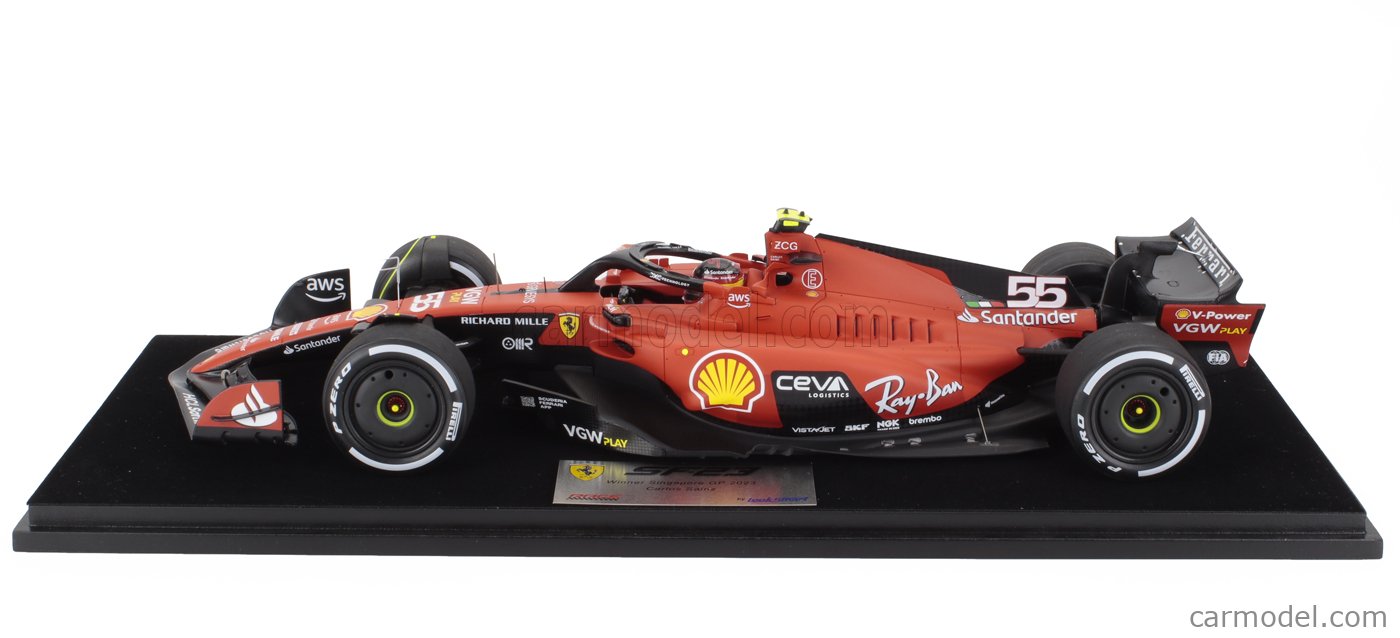 LOOKSMART LS18F1054 Scale 1/18 | FERRARI F1 SF-23 TEAM SCUDERIA