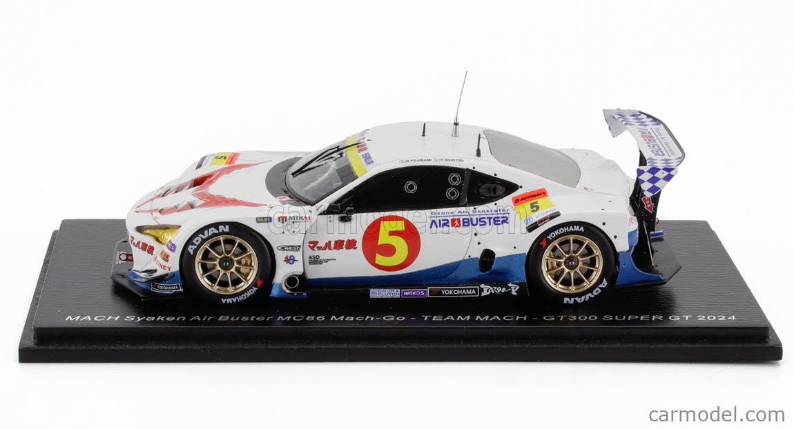 エブロ 1/43 MACH SYAKEN with Transformers 30th SUPER GT300 2014 No.5 完成品 Amazon | エブロ 1/43 MACH SYAKEN with Transformers 30th