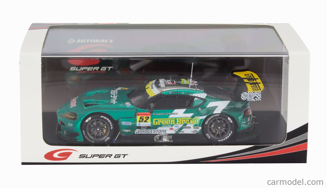 spark グリーンブレイブ　super gt スープラ　ミニカー 楽天市場】スパーク 1/43 グリーンブレイブ GR スープラ GT #52