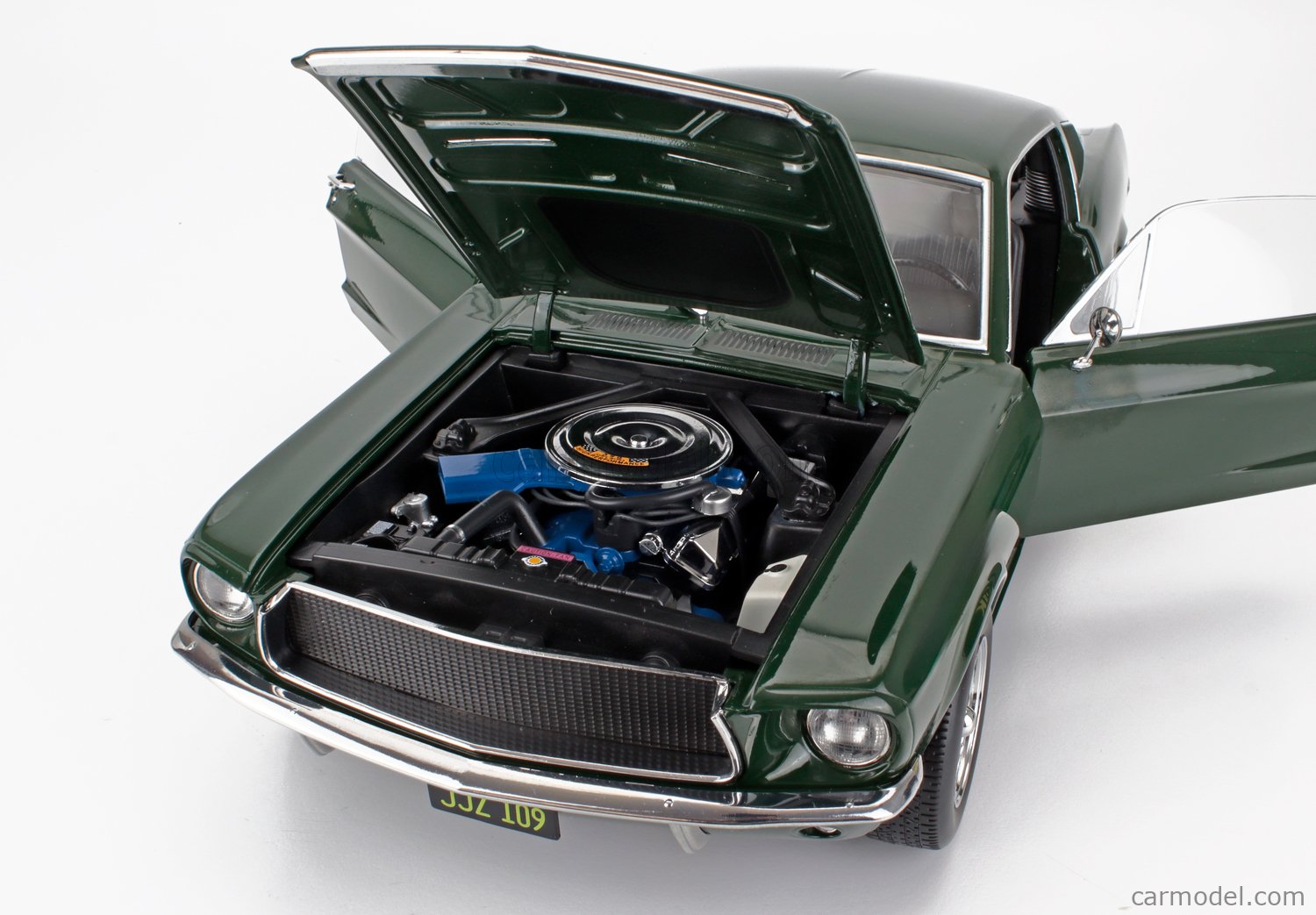 Ford Mustang GT Fastback 1968 Bullitt – Miniature KK-Scale échelle 1/12, Métal