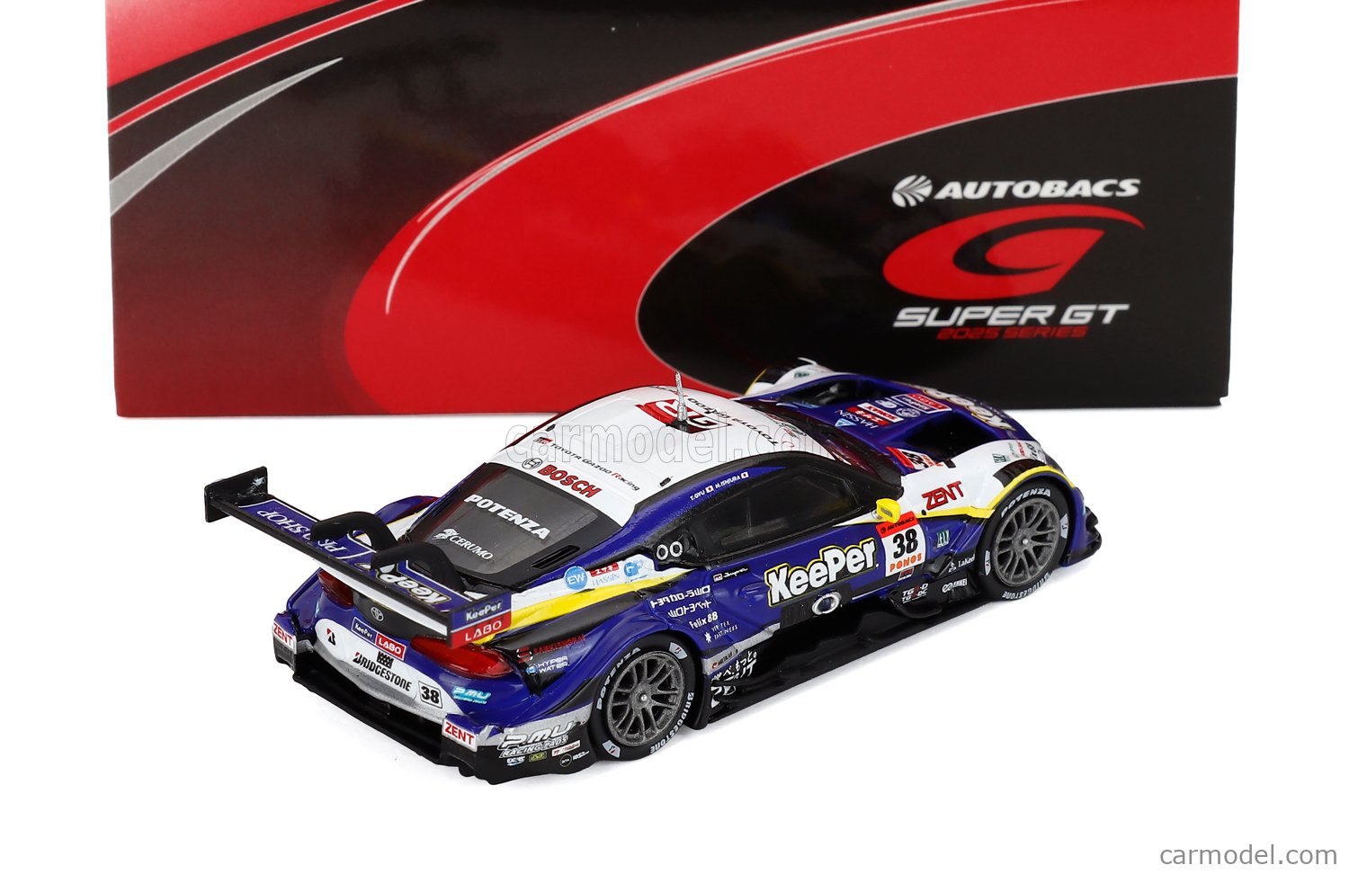 SPARK-MODEL 64SGT25038 Scale 1/64 | TOYOTA SUPRA GR TEAM KEEPER