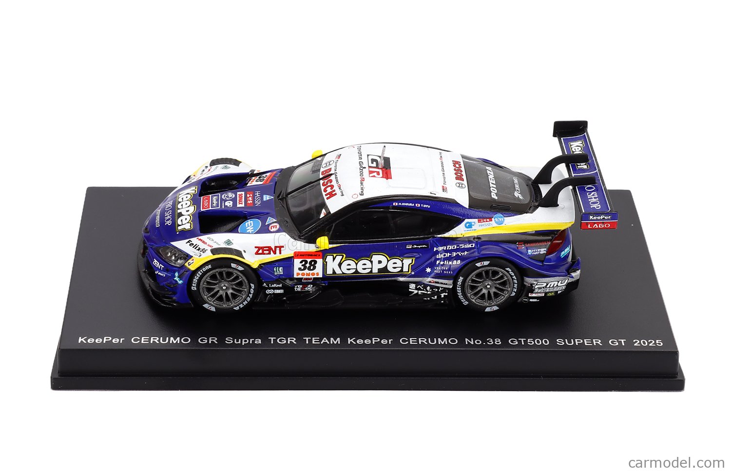 SPARK-MODEL 64SGT25038 Scale 1/64 | TOYOTA SUPRA GR TEAM KEEPER
