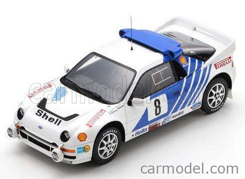 SPARK-MODEL 18S779 Scale 1/18 | FORD ENGLAND RS200 N 8 3rd