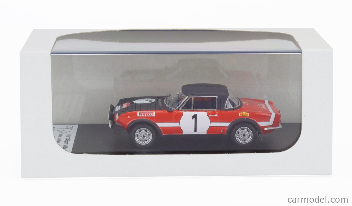 Trofeu/Spark Fiat 124 Spyder Alpenfahrt 1972 N°1 - Résine 1/43 (Prévente)