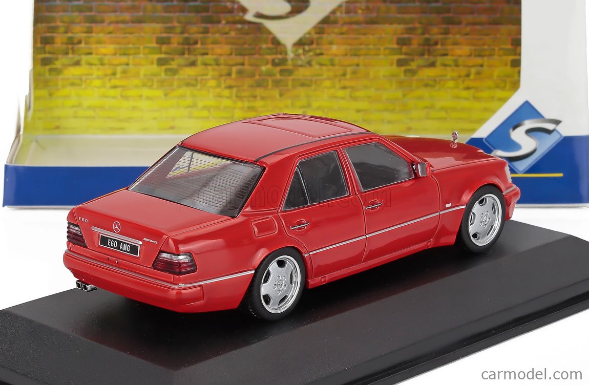 Miniature Mercedes E60 AMG W124 1994 - Solido échelle 1/43 - Métal Monté - Neuf Sous Boîte