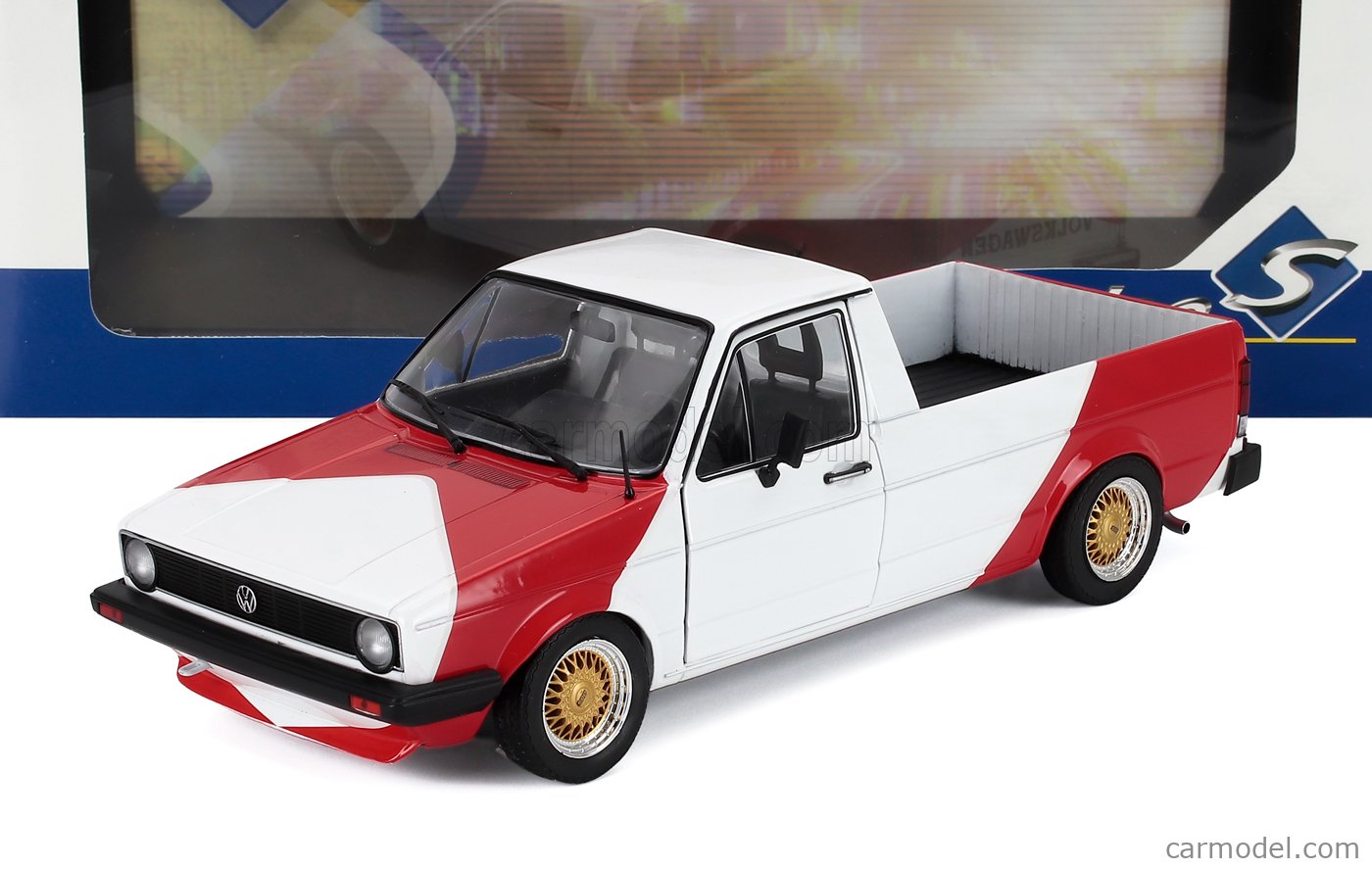 Solido 1:18 Volkswagen Caddy MK.1 Red 1982 | Guatemala
