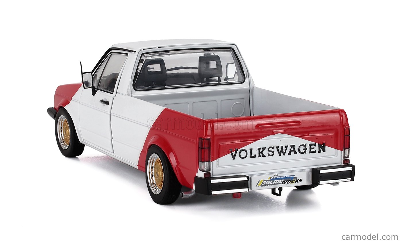 Volkswagen Caddy MK I pickup 14D 1982 grey 1:43 – Traffic Modelcars