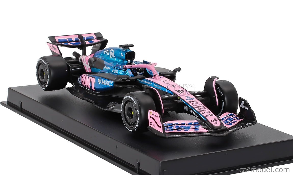 BURAGO 18-38258-G Scale 1/43 | ALPINE F1 A525 TEAM BWT ALPINE N 10